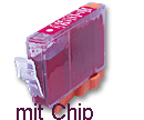 Druckerpatrone Photo Magenta ersetzt CLI8PM mit Chip 