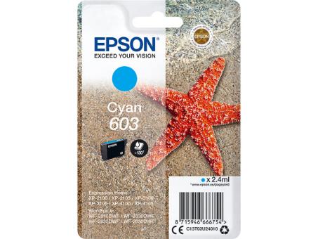 Tintenpatrone Epson 603 Cyan 