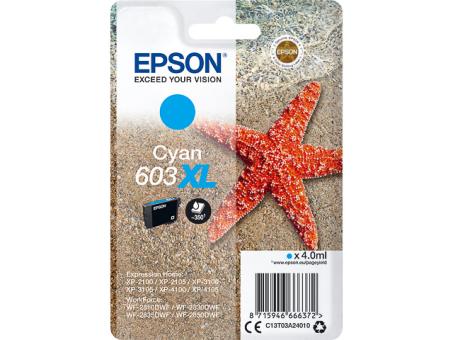 Tintenpatrone Epson 603XL Cyan 
