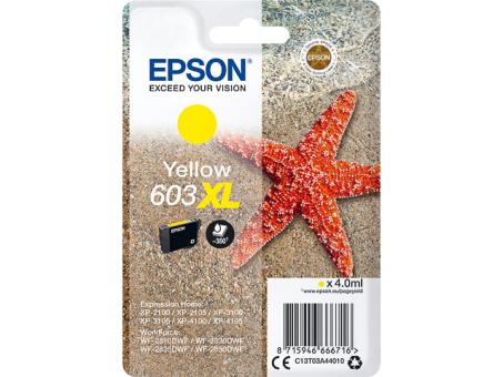 Tintenpatrone Epson 603XL Gelb 