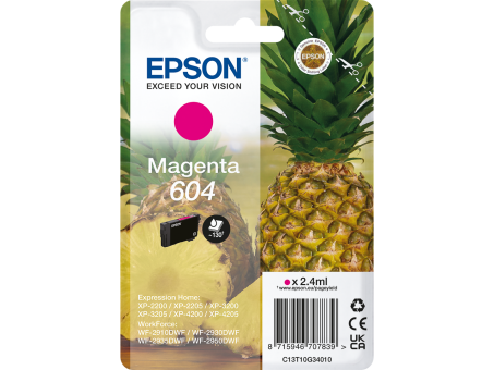 Tintenpatrone Epson 604 Magenta 