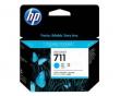 HP 711 Tintenpatrone Cyan 3er Pack 