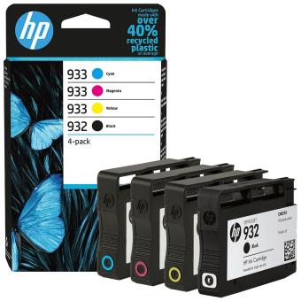 HP 932/933 Tintenpatronen schwarz und dreifarbig 