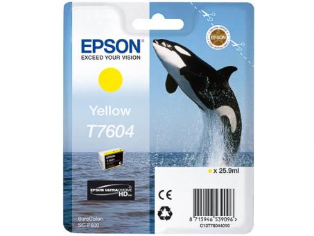 EPSON T7604 Tintenpatrone 