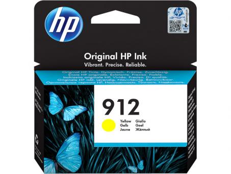 Tintenpatrone HP 912 Gelb 